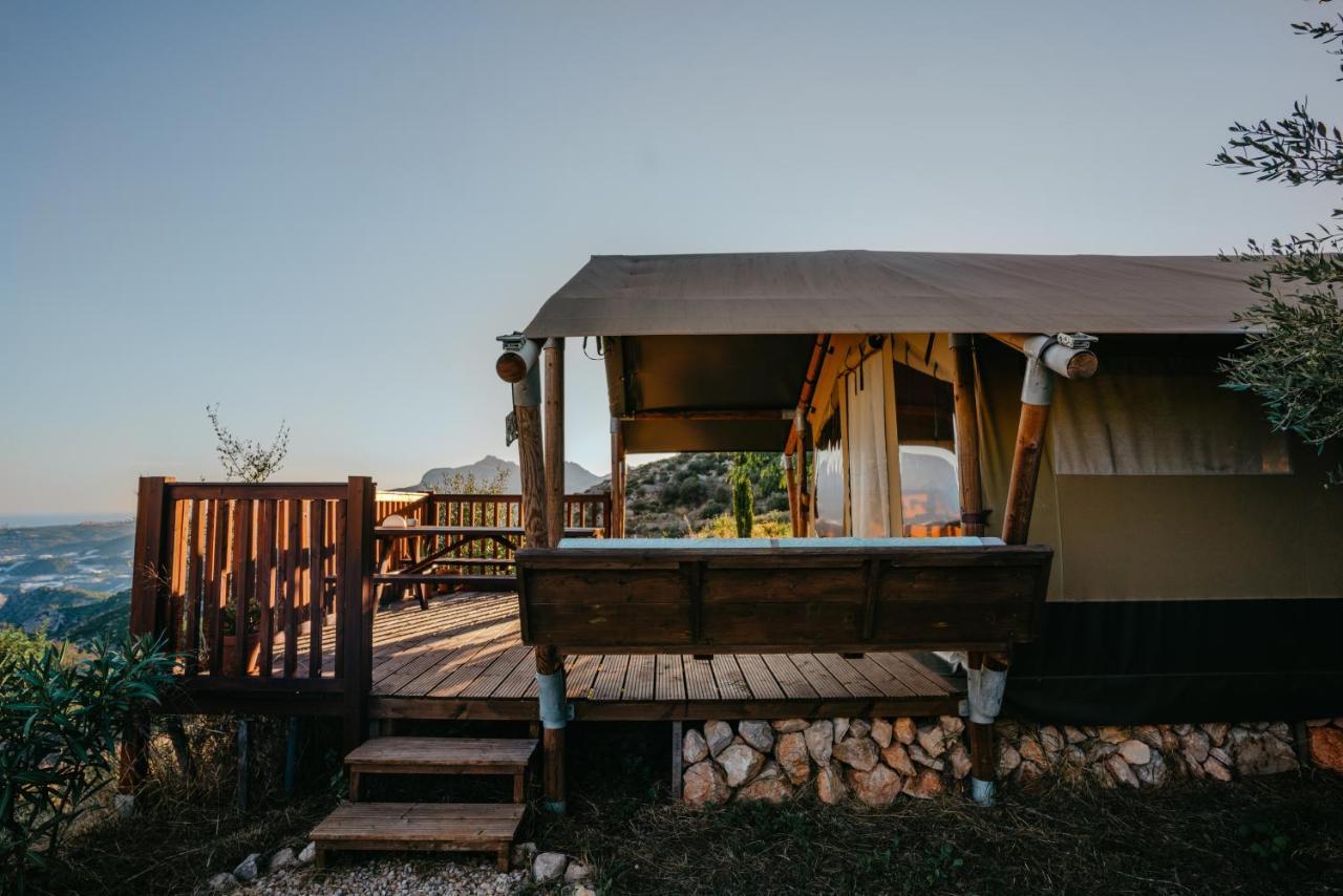 Can Elisa Safari Tent Tárbena Eksteriør billede